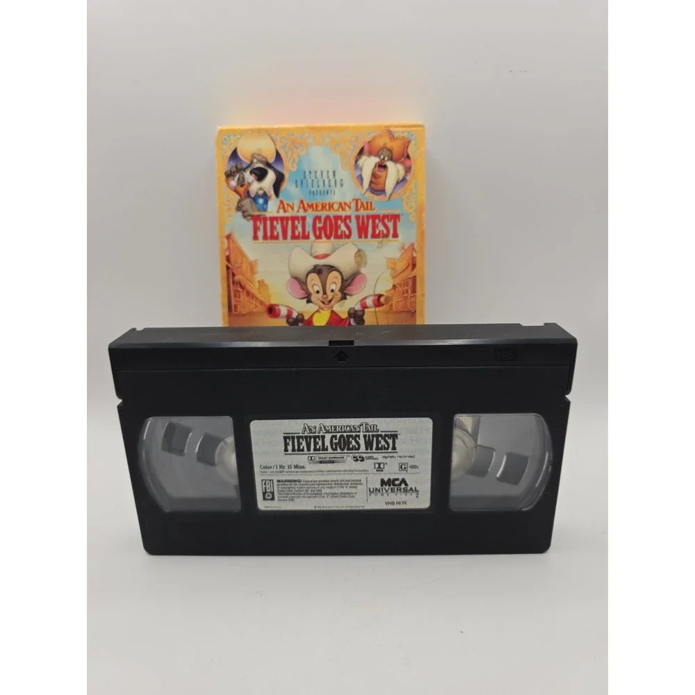American Tail, An - Fievel Goes West (VHS, 1992)